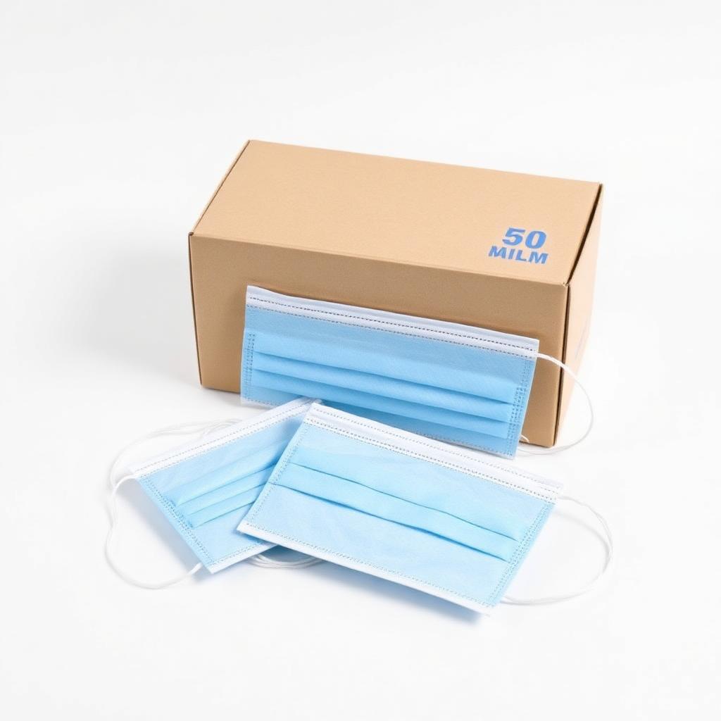 3-Ply Surgical Masks (Box of 50)